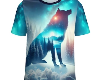 Wolf Lover Shirt, Spirit Wolf T-Shirt, Wolf Spirit Animal Tee, Wolf Shirt for Sale by Swaggy Shirt on Etsy, Animal Shirt, Wolf Graphic Shirt