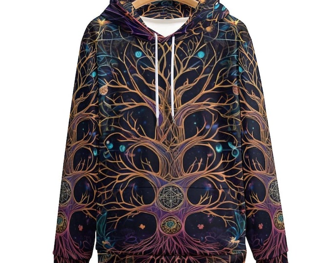 Forest Tree Hoodie, Tree of Life Hoodie for Sale by Swaggy Shirt on Etsy, Tree Roots Sweatshirt, Nature Lover Hoodie, Adventure Tree Hoodie