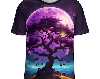 Mystical Magical Enchanted Tree of Life T-Shirt for Sale by Swaggy Shirts on Etsy, Adventure Tree Shirt, Forest Tree Tee, Nature Lover Shirt