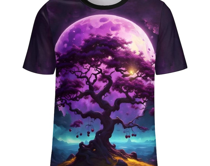 Mystical Magical Enchanted Tree of Life T-Shirt for Sale by Swaggy Shirts on Etsy, Adventure Tree Shirt, Forest Tree Tee, Nature Lover Shirt