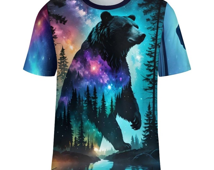 Spirit Bear T-Shirt for Sale by Swaggy Shirt on Etsy, Bear Graphic Tee, Spirit Animal Shirt, Bear Lover Shirt, Animal Lover Gift, Bear Shirt