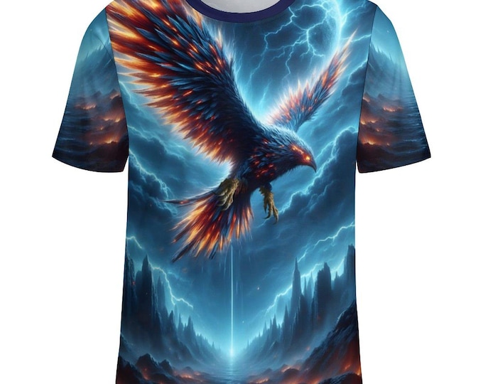 Indigenous Eagle Shirt, Thunderbird T-Shirt for Sale by Swaggy Shirts on Etsy, America Eagle Shirt, First Nations Tee, Native American Shirt