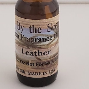 Leather Fragrance Oil, Scented Oils
