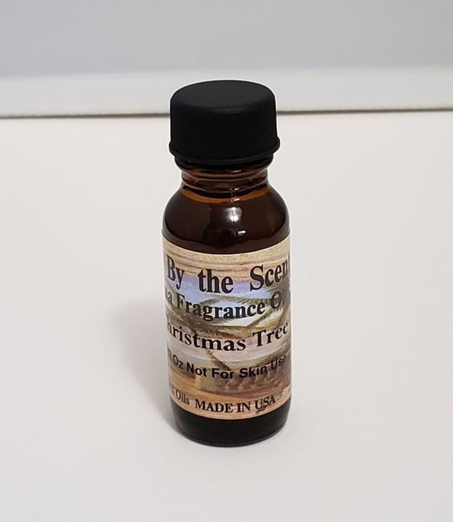 Christmas Tree Aroma Fragrance Oil Just by the Scents 1/2 Ounce Bottle