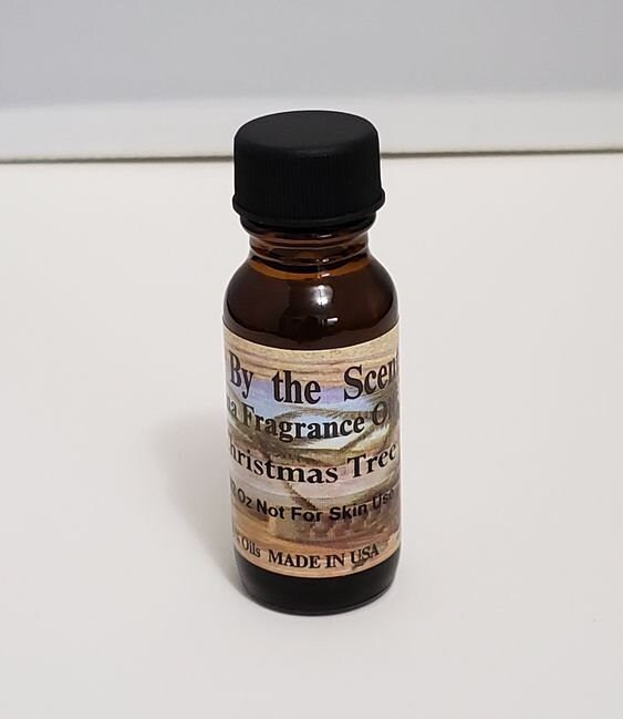 Christmas Tree Aroma Fragrance Oil Just by the Scents 1/2 Ounce Bottle