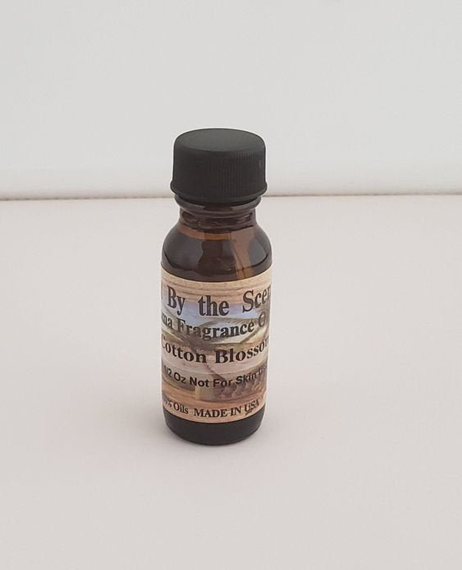 Cotton Blossom Aroma Fragrance Oil Just by the Scents 1/2 Ounce Bottle