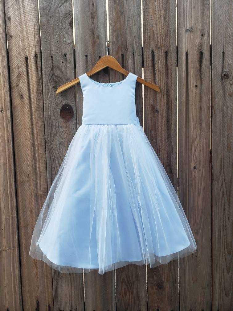 Light Blue Toddler Formal Dress - Etsy
