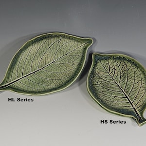 Spoon Rests-Tea Bag Holder-Hydrangea leaves-trinkets- kitchen spoon rests