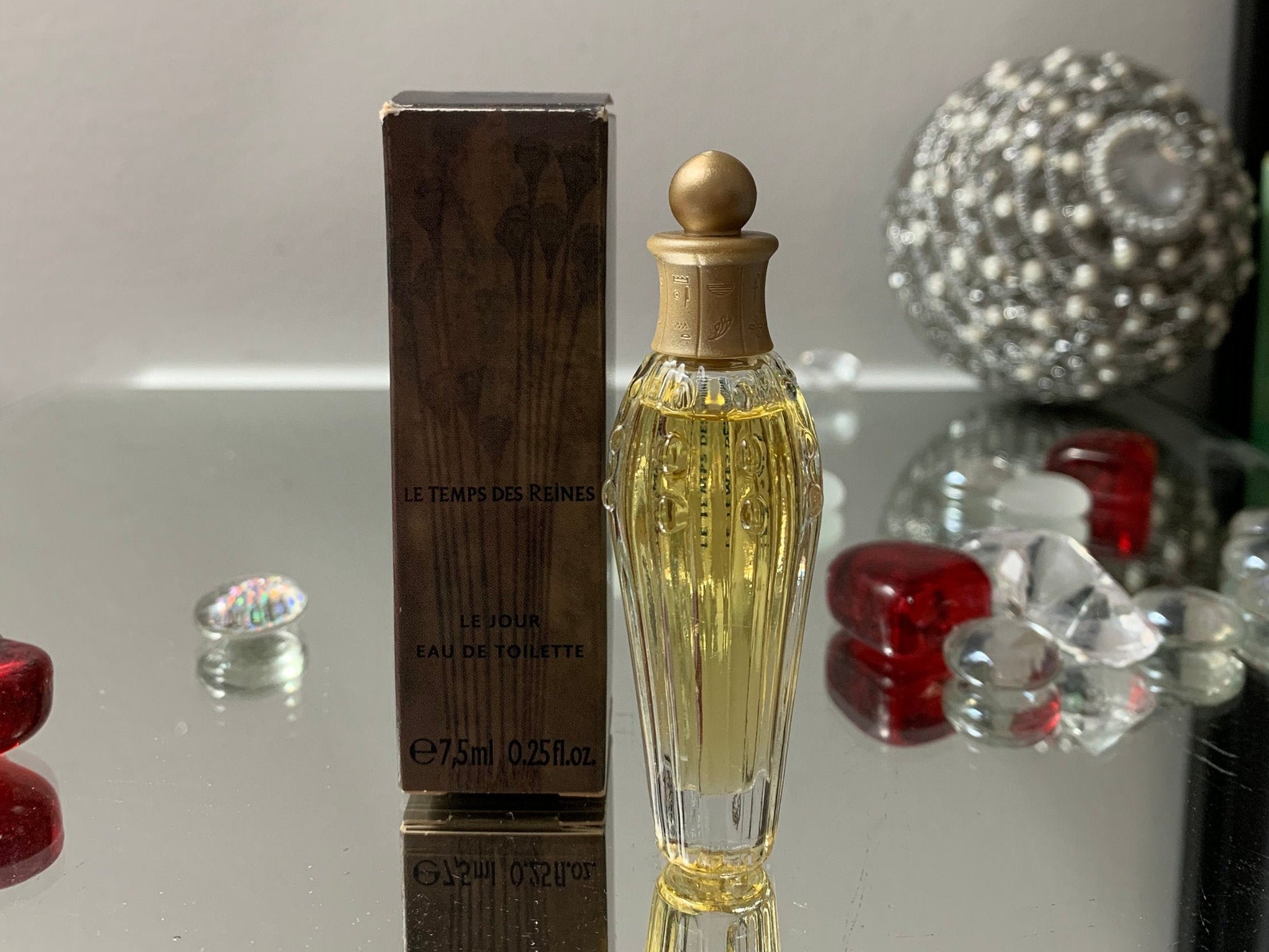 Stunning Vintage Le Temps de Reines by ID Parfums Miniature | Etsy