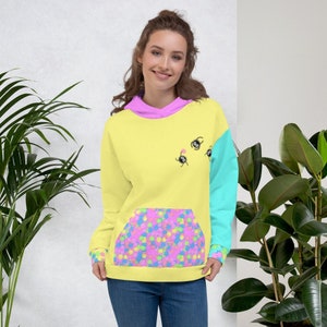 Cozy Candy Coma Hoodie - Colorful Ghibli Gift - Kawaii Aesthetic