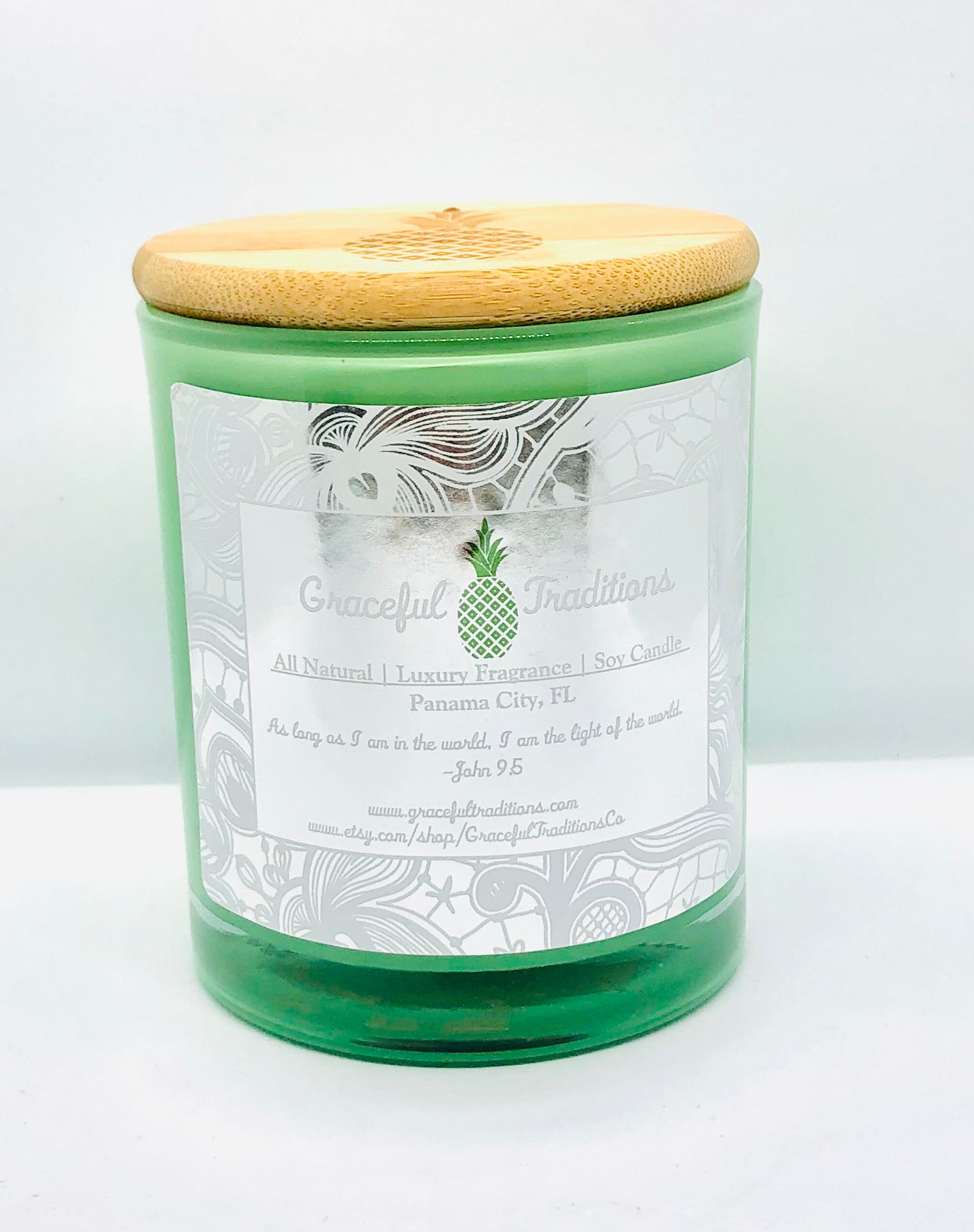 Scented Candle clean scented candle Coconut lime Candle Etsy