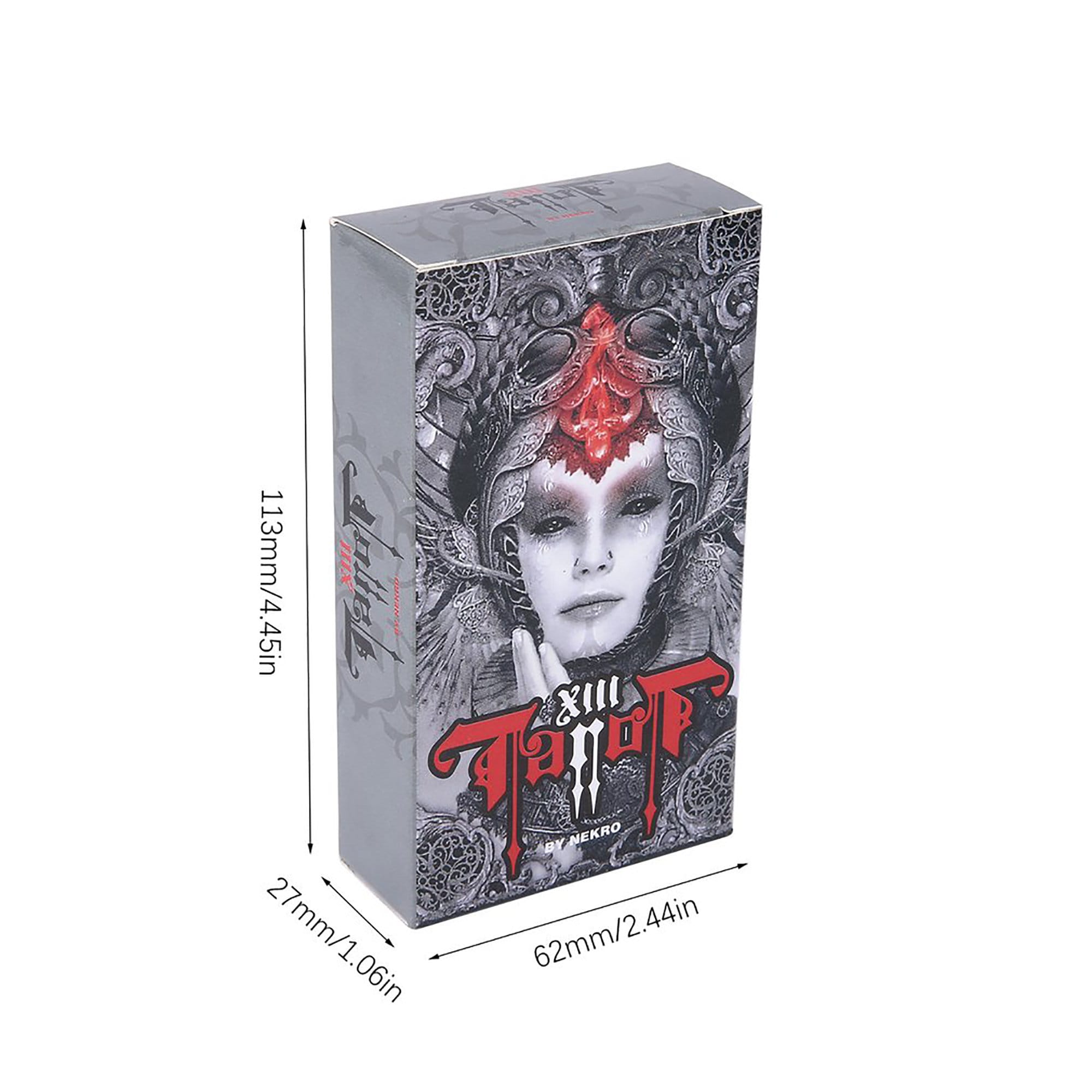 Tarot Of Dark XIII Deck Cards Tarot Game Tarot 78 Etsy