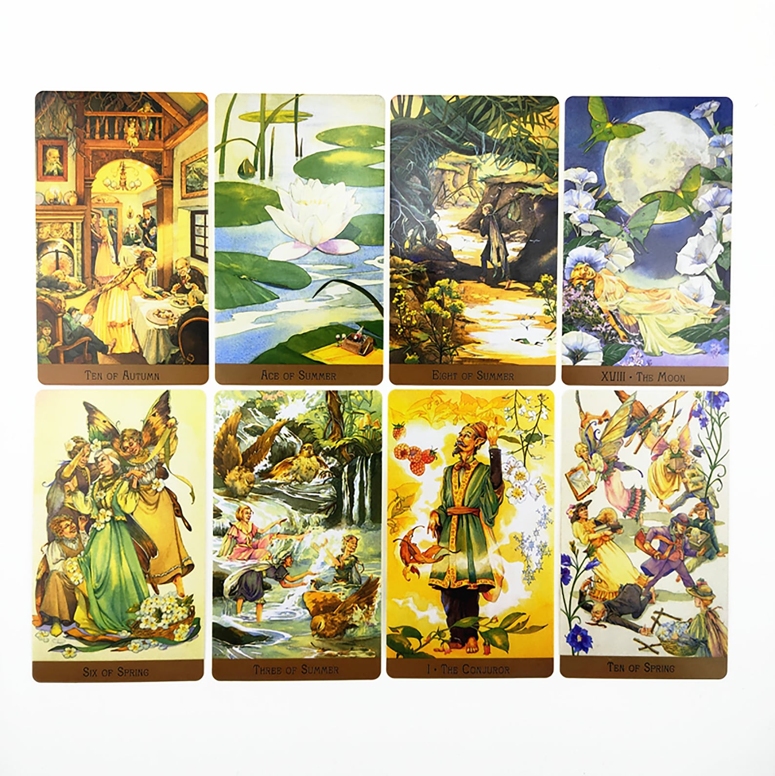 Victorian fairy Tarot Deck 78 cards Classic Design Tarot Cards Etsy