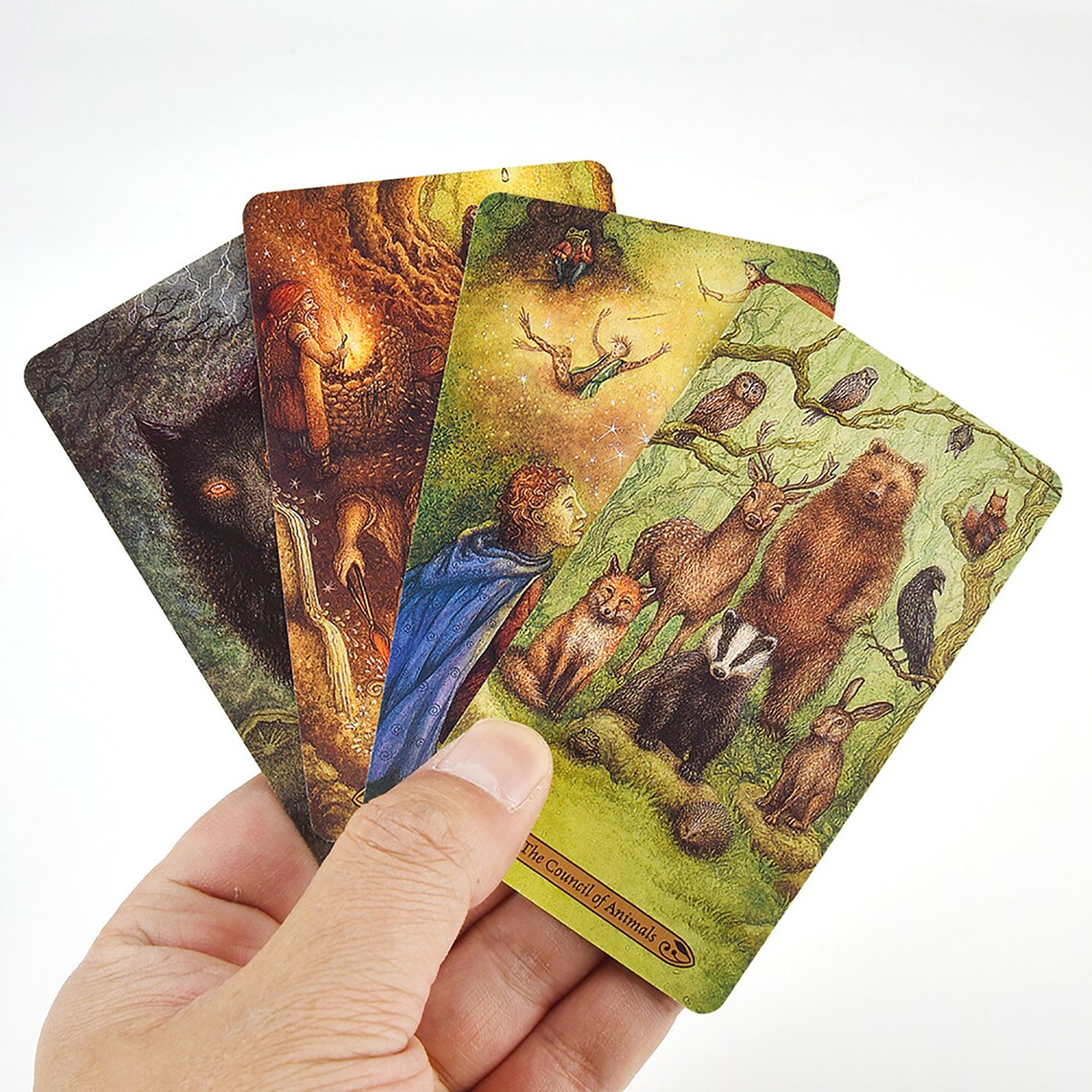 Forest of Enchantment Tarot 78 Cards DeckNo Physical Etsy