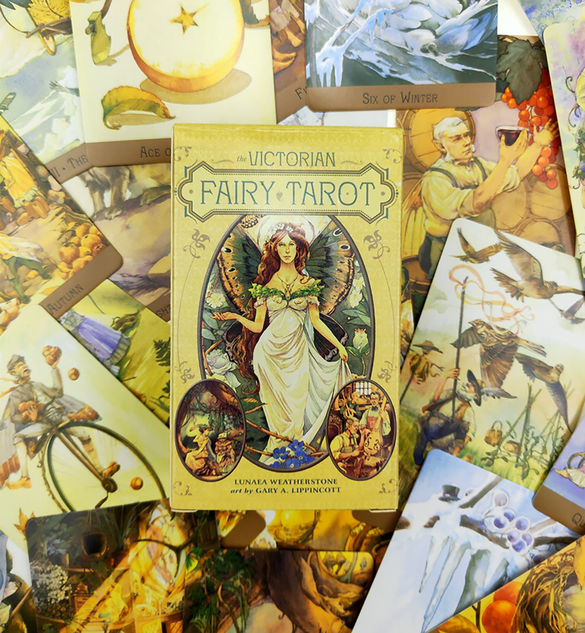 Victorian fairy Tarot Deck 78 cards Classic Design Tarot Cards Etsy