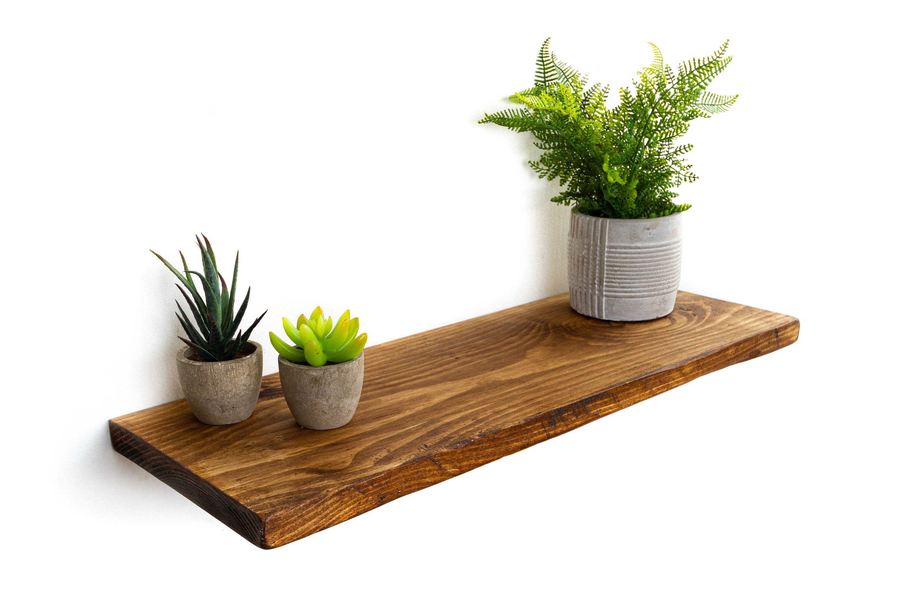 Rustikale schwimmende Regal handgefertigte Küche Regal aus | Etsy