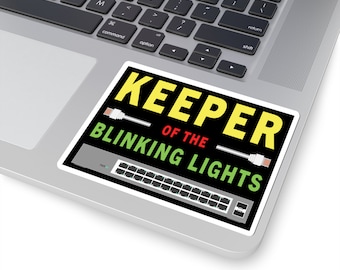 Keeper of the Blinking Lights Sticker