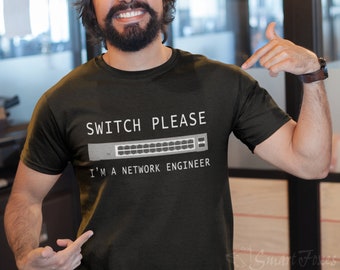 Funny Computer Network Engineer T-shirt for Sys Admins and Office