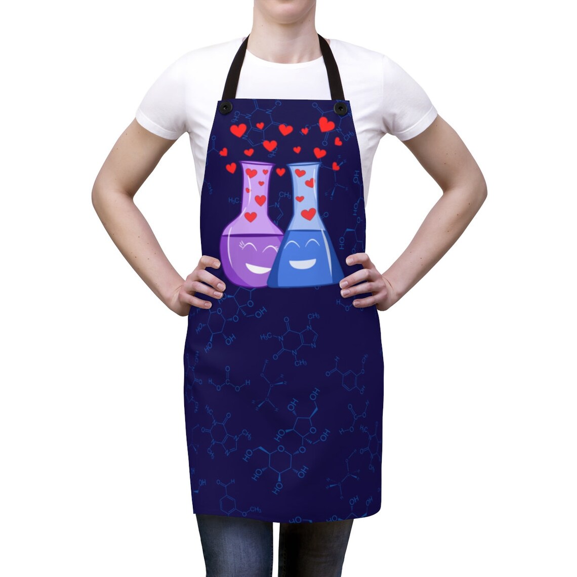 Love Chemistry Apron Gift for Science Minded Cooks With Cute Etsy