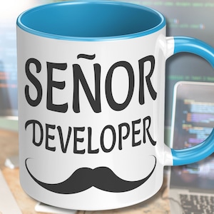 Señor Programmierer Kaffeetasse - Geschenk für Programmierer, Software-Ingenieur, App / Web-Entwickler