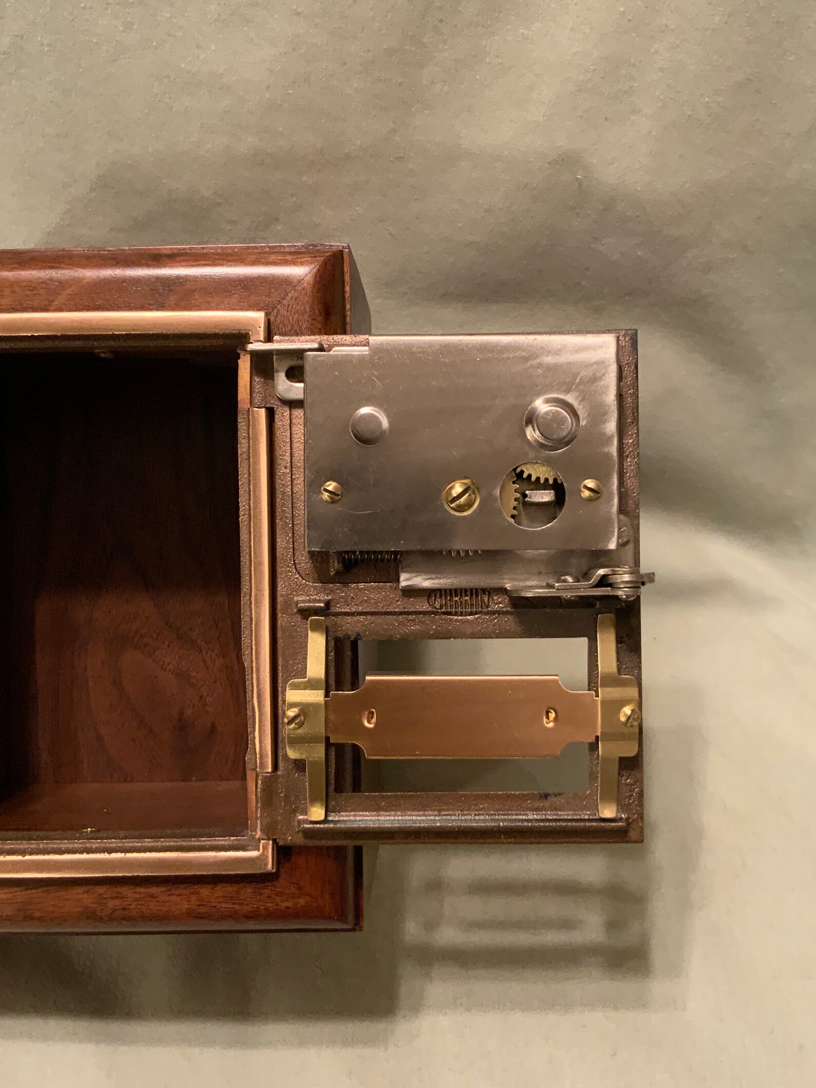 Antique Vintage Post Office Door Mail Box Postal Bank1930 Etsy