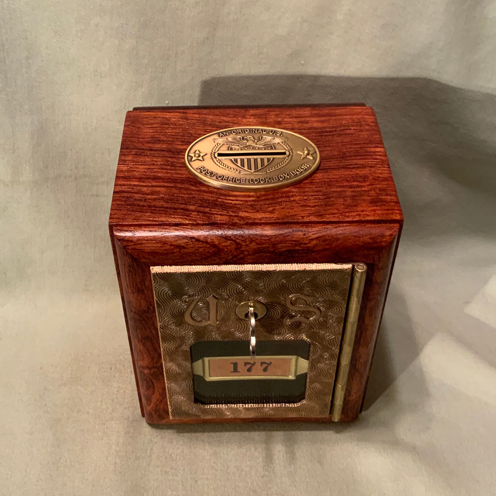 Antique Vintage Post Office Box Bank Door Mail Box Postal Etsy