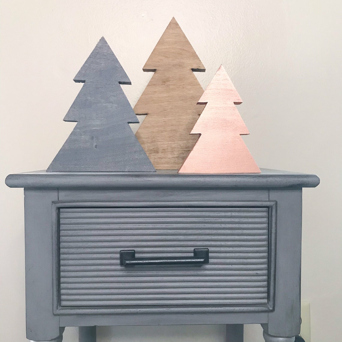 Individual Christmas Tree Shelf Sitters Pine Tree Shelf Etsy