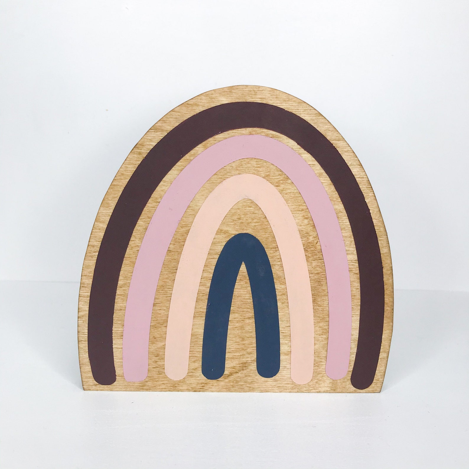 Boho Rainbow Shelf Sitters Nursery Shelf Decor Kids Room Etsy