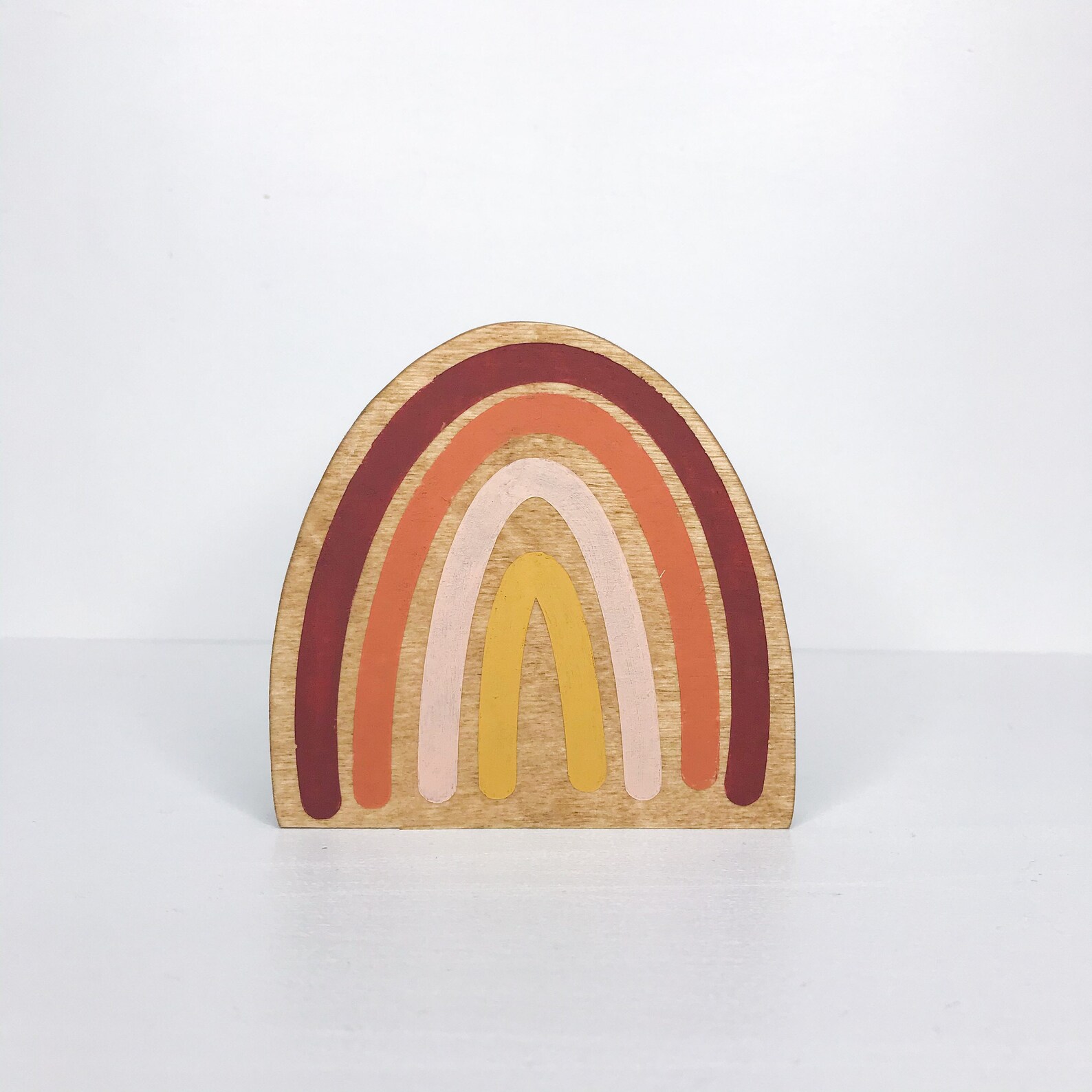 Boho Rainbow Shelf Sitters Nursery Shelf Decor Kids Room Etsy