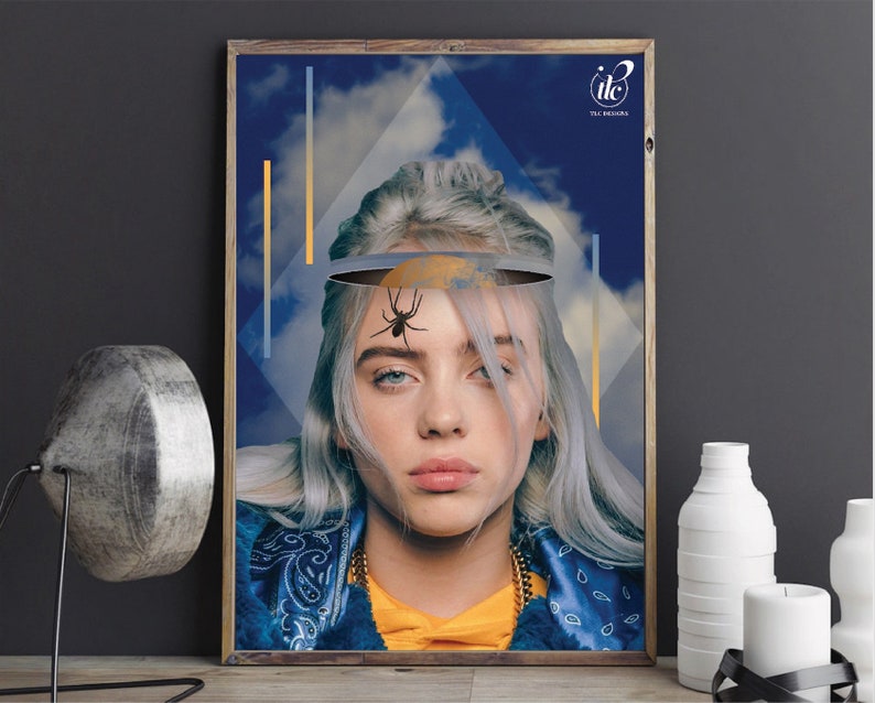 BILLIE EILISH Poster Wall Print 24/" x 36/" 4 inch