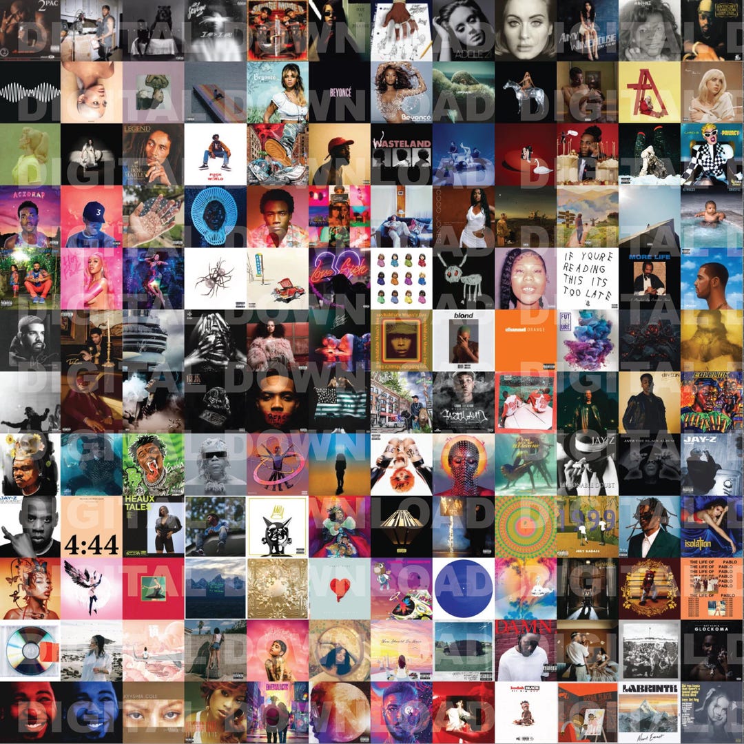 300+ PCS, 8x8 Square Album Cover Posters – Instant Download ...