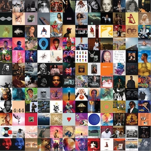 300+ PCS, 12x12 Square Album Cover Posters – Digital