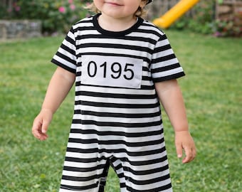 Convict Children's Costume 100% Cotton M2Convict