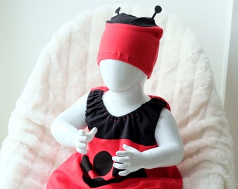 Ladybug children's costume 100% cotton M6Ladybug