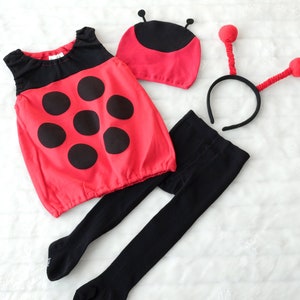 100% Cotton Ladybug Costume Carnival Children&#39;s Costume M6Ladybug