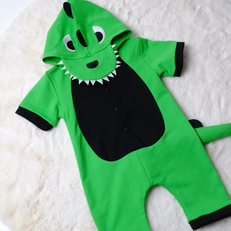 Costume de dinosaure en 100 % coton, costume pour enfant M4Dino Kostüm