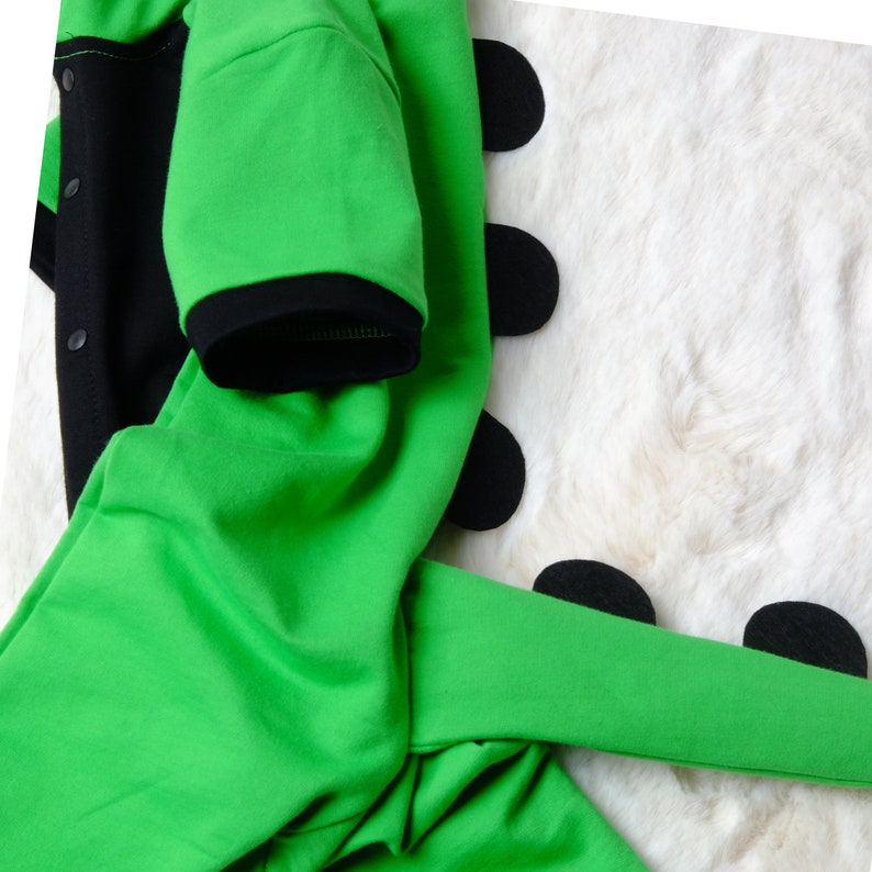Costume de dinosaure en 100 % coton, costume pour enfant M4Dino image 2