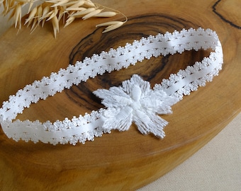 Olia Flower Baby Headband Hairband Headband Lace MS