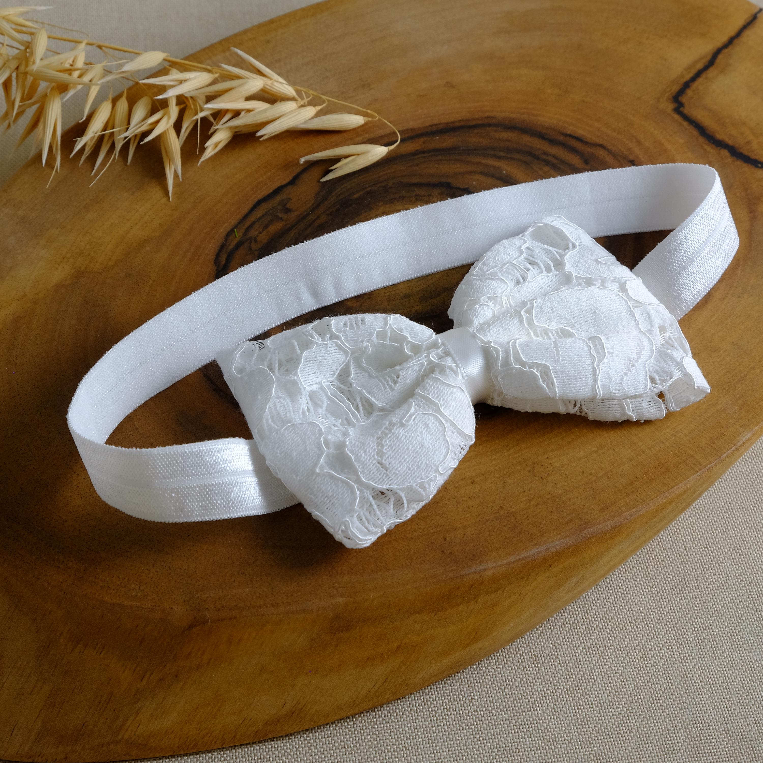 Handmade Baby Headband Headband Baptism Birthdays Loyala MS