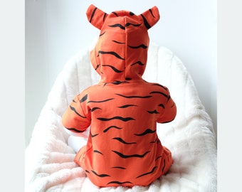 Costume de tigre en 100% coton, costume pour enfant M4Tiger