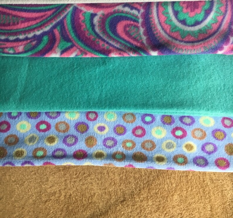 Animal Snuggle Blanket Lovies 18 Inch Long Soft Fleece Animal Blankets