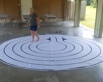 Custom MEDIUM Portable Labyrinth for Meditation at Home - Etsy