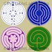 Custom LARGE Portable Labyrinth for Meditation at Home, LARGE SIZE ...