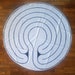 Custom LARGE Portable Labyrinth for Meditation at Home, LARGE SIZE ...