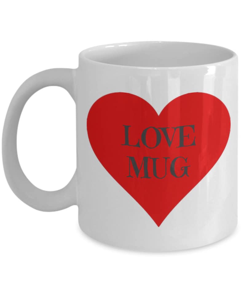 Love Mug Gift for Loved One Cute Mug for Desk Cozy Coffee Etsy