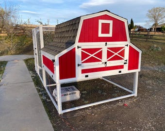 Planos de gallinero y corral para 20-30 gallinas