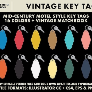 Vintage Key Tags