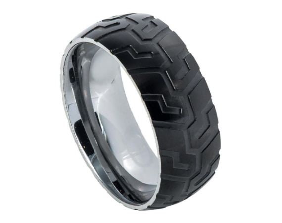Tire Tread Ring Etsy