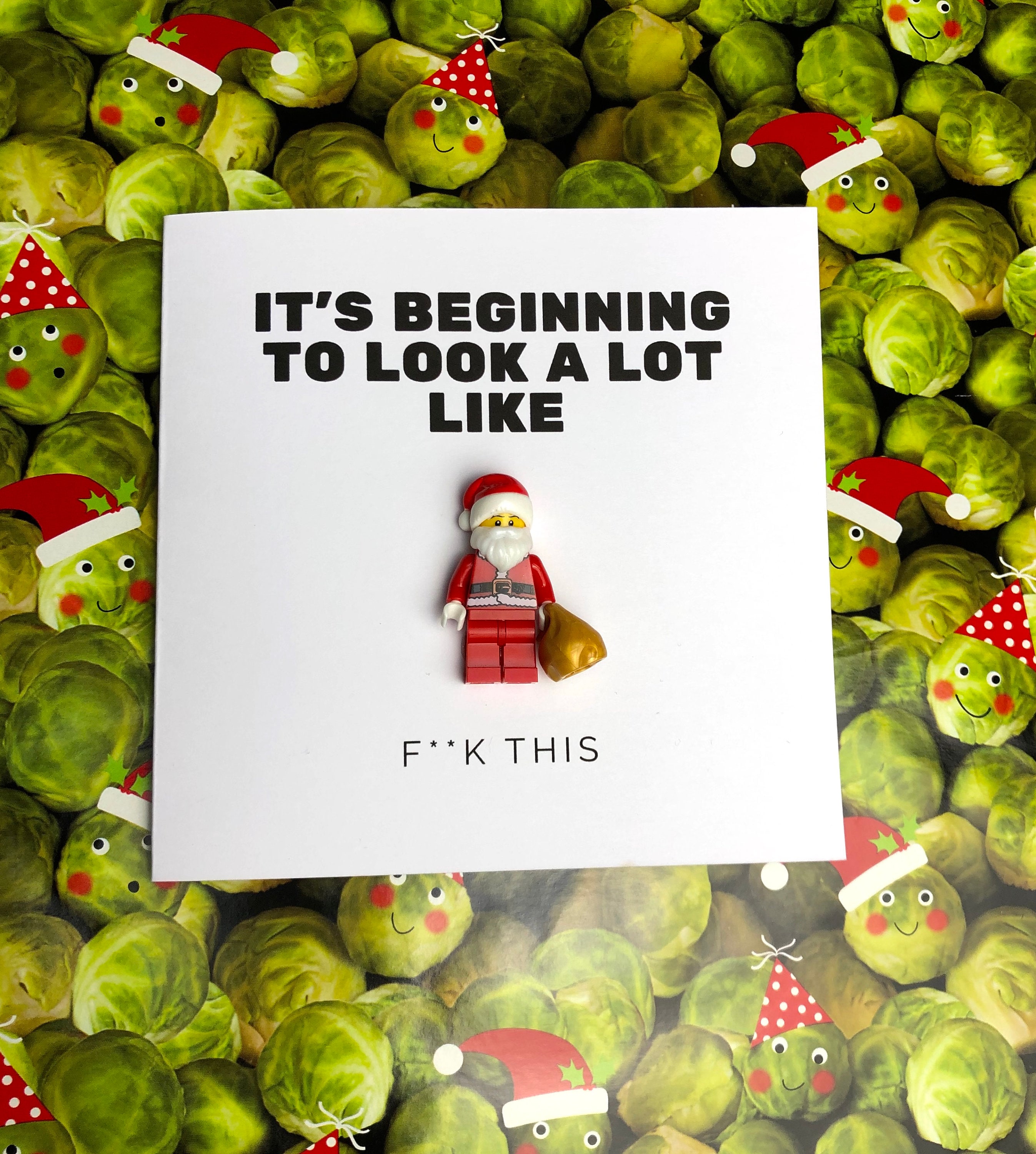 Funny Christmas Card Unique Holiday Card Funny Xmas Fun  Etsy
