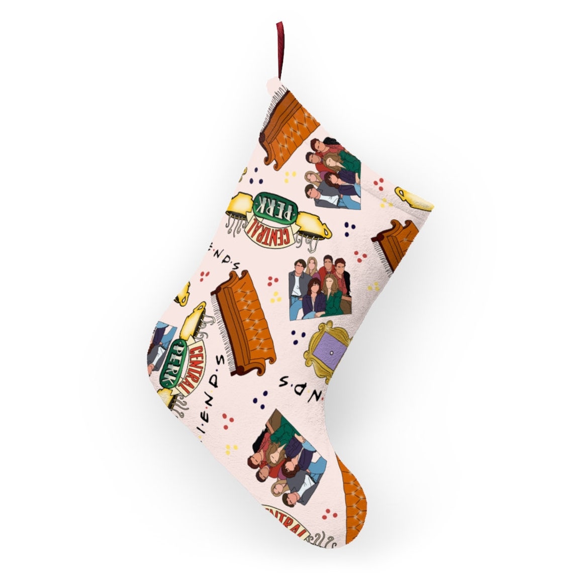 Friends Christmas Stocking  Etsy